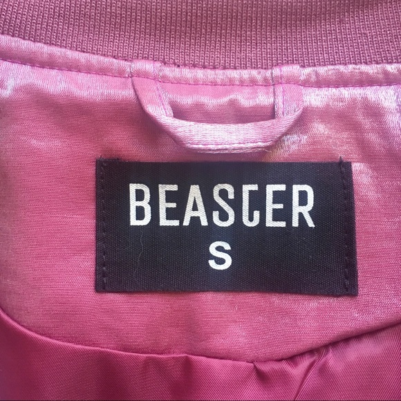 BEASTER Ghost Face Iridescent Shimmer Bomber S - Picture 8 of 8